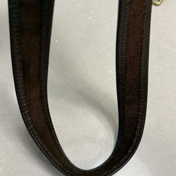 👜 COACH Cashin Vintage NYC Crescent Metal Tag Beautifully Textured Mocha 9235 - Picture 14 of 16